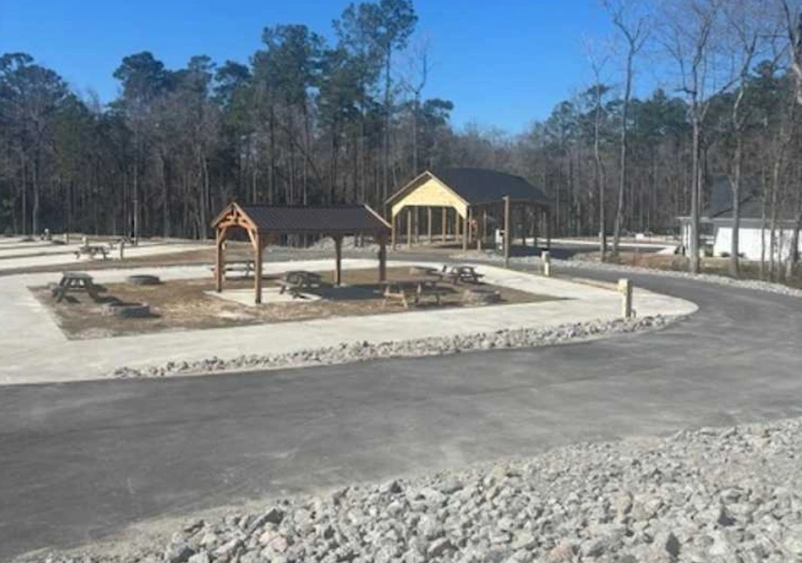 Elite Buddy RV sites at Crooked Oaks RV Park in Conway, SC