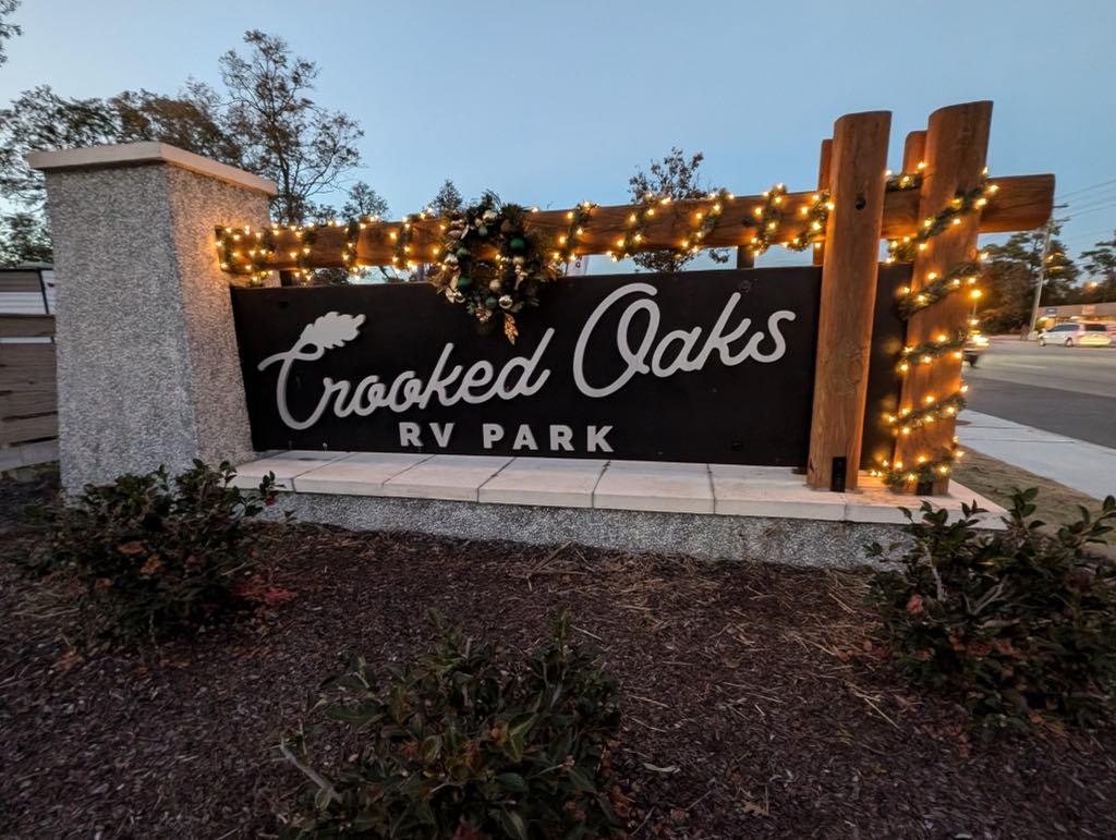 View of Crooked Oaks RV Park in Conway, SC